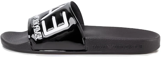 (Women) Emporio Armani Casual Simple Slide Sandals Black XCP001XCC22K001 (Women) Emporio Armani Casual Simple Slide Sandals Black XCP001XCC22K001