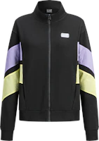 (Women) Emporio Armani Colorblock Knitted Casual Baseball Jacket - Trendy & Slimming. 7W001010-AF12473-UC001 (Women) Emporio Armani Colorblock Knitted Casual Baseball Jacket - Trendy & Slimming. 7W001010-AF12473-UC001