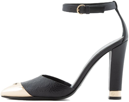 (Women) Emporio Armani D'Orsay 'Black Buckle Stiletto' X1F181XN8761N151 Buy (Women) Emporio Armani D'Orsay 'Black Buckle Stiletto' X1F181XN8761N151