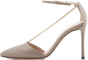 (Women) Emporio Armani d'Orsay 'Light Brown Buckle Pointed Stiletto' X1F183XF491100377 (Women) Emporio Armani d'Orsay 'Light Brown Buckle Pointed Stiletto' X1F183XF491100377