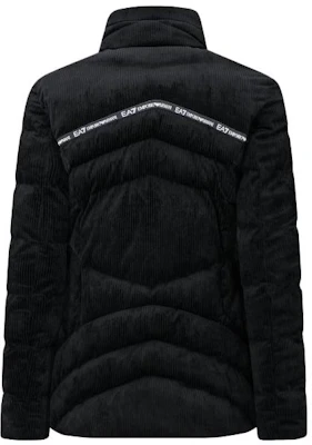 (W) EMPORIO ARMANI EA7 黑色高領棉質外套印花夾克. 6KTB09-TN4LZ-1200 Lookbook (W) EMPORIO ARMANI EA7 黑色高領棉質外套印花夾克. 6KTB09-TN4LZ-1200