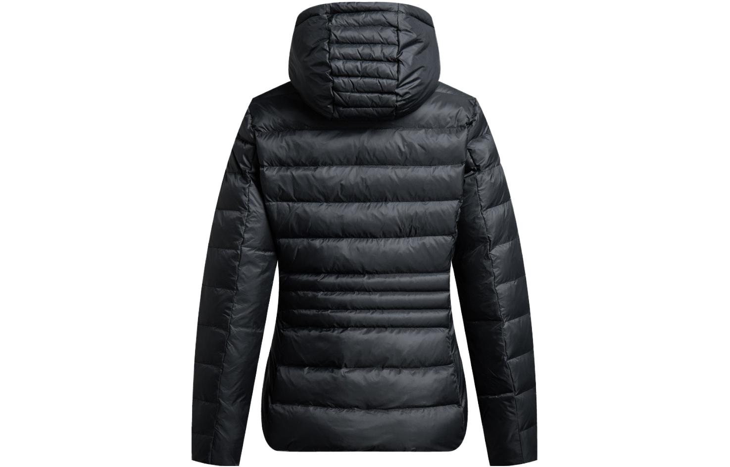 Lookbook (W) EMPORIO ARMANI EA7 黑色連帽棉質外套帶標誌印花 FW23. 6RTB01-TN88Z-0200