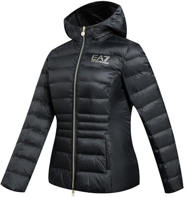 (W) EMPORIO ARMANI EA7 黑色連帽棉質外套帶標誌印花 FW23. 6RTB01-TN88Z-0200 Shop (W) EMPORIO ARMANI EA7 黑色連帽棉質外套帶標誌印花 FW23. 6RTB01-TN88Z-0200