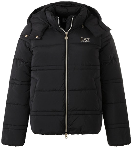 women-emporio-armani-ea-7-black-logo-print-hooded-cotton-jacket-ss-24-6-rtb-09-tndaz-0200