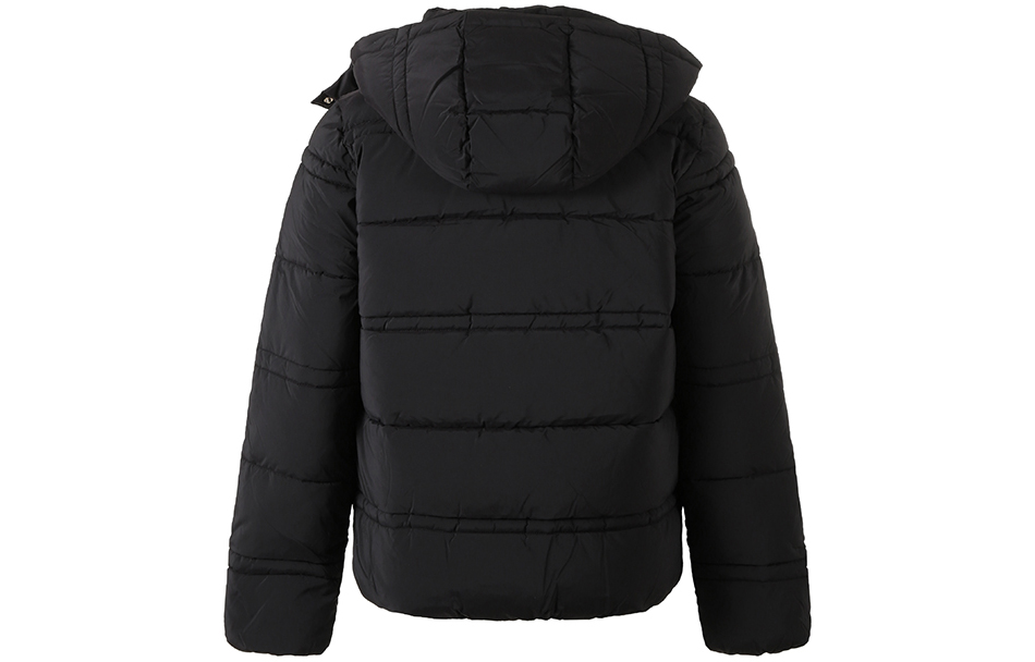 Lookbook (W) EMPORIO ARMANI EA7 黑色印花連帽棉質外套 SS24. 6RTB09-TNDAZ-0200