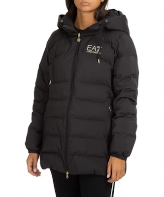 (W) 엠포리오 아르마니 EA7 블랙 로고 프린트 후드 집업 코튼 자켓 6LTK09-TN5VZ-0200 Shop (W) 엠포리오 아르마니 EA7 블랙 로고 프린트 후드 집업 코튼 자켓 6LTK09-TN5VZ-0200