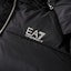 Sizing (W) EMPORIO ARMANI EA7 黑色印花連帽棉質外套 SS24. 6RTB09-TNDAZ-0200