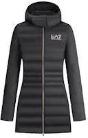 (Women) EMPORIO ARMANI EA7 Black Logo Print Hoodie Cotton Jacket FW23. 6RTK01-TN88Z-0200 (Women) EMPORIO ARMANI EA7 Black Logo Print Hoodie Cotton Jacket FW23. 6RTK01-TN88Z-0200