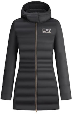 (W) EMPORIO ARMANI EA7 黑色LOGO印花連帽棉外套 FW23. 6RTK01-TN88Z-0200 Order (W) EMPORIO ARMANI EA7 黑色LOGO印花連帽棉外套 FW23. 6RTK01-TN88Z-0200