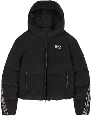 (W) EMPORIO ARMANI EA7 黑色標誌連帽外套 - 休閒運動服裝 6RTB25-TN8AZ-1200 Order (W) EMPORIO ARMANI EA7 黑色標誌連帽外套 - 休閒運動服裝 6RTB25-TN8AZ-1200