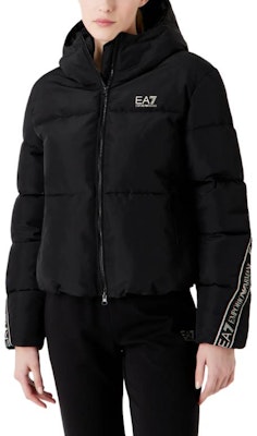 (W) EMPORIO ARMANI EA7 黑色標誌連帽外套 - 休閒運動服裝 6RTB25-TN8AZ-1200 Purchase (W) EMPORIO ARMANI EA7 黑色標誌連帽外套 - 休閒運動服裝 6RTB25-TN8AZ-1200