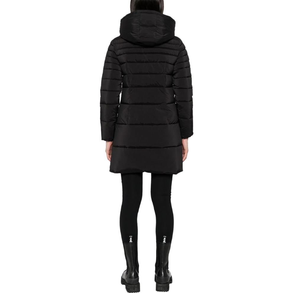 (Women) EMPORIO ARMANI EA7  Black Mid-Length Casual Cotton Jacket with Logo. 6RTL01-TNDAZ-0200 圖 4