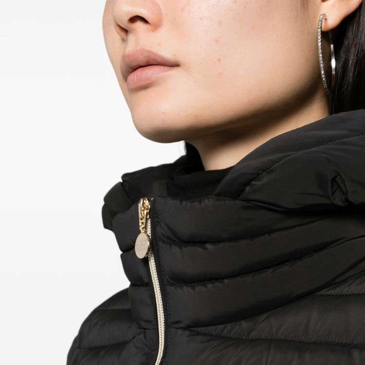 (Women) EMPORIO ARMANI EA7  Black Mid-Length Casual Cotton Jacket with Logo. 6RTL01-TNDAZ-0200 圖 7