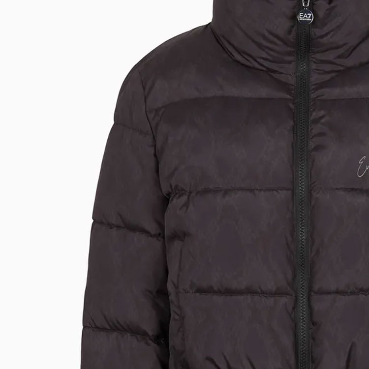 (Women) EMPORIO ARMANI EA7  Black Solid Color Long-Sleeve Cotton Jacket 6RTB03-TNF8Z-12238 圖 7