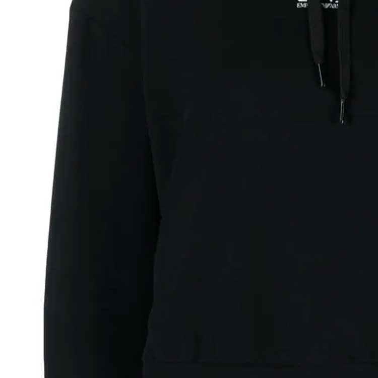 (Women) Emporio Armani EA7 Black Hoodie with Logo Print 6RTM05-TJCQZ-0200 圖 5