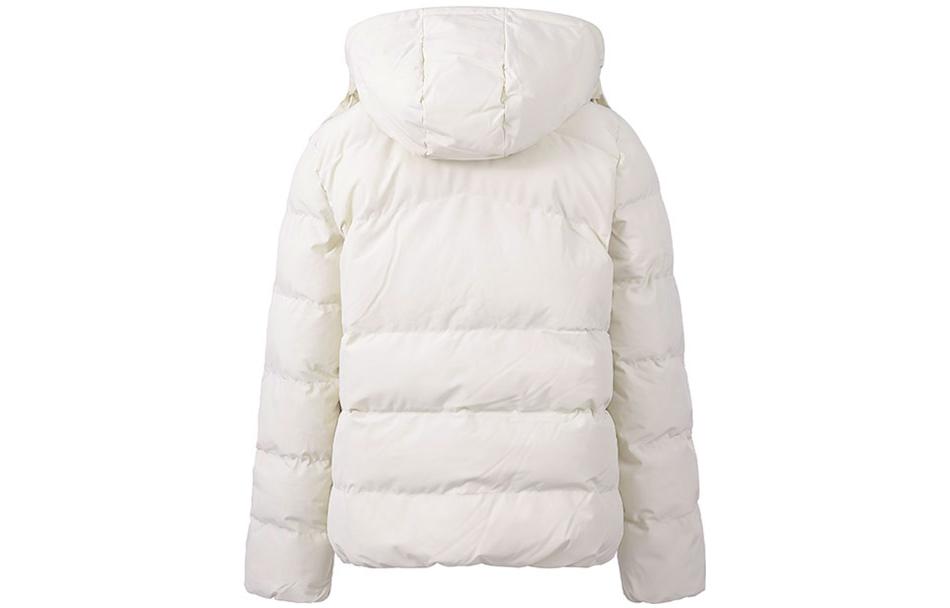 (Women) Emporio Armani EA7 FW22  Letter Print Hooded Cotton Jacket Moonlight Beige. 6LTB08-TN5VZ-0720 圖 3