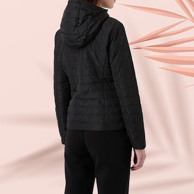 (W) Emporio Armani EA7 FW22 雙面兔刺繡連帽外套 黑色 3R2B96-2NFAZ-0999 Purchase (W) Emporio Armani EA7 FW22 雙面兔刺繡連帽外套 黑色 3R2B96-2NFAZ-0999