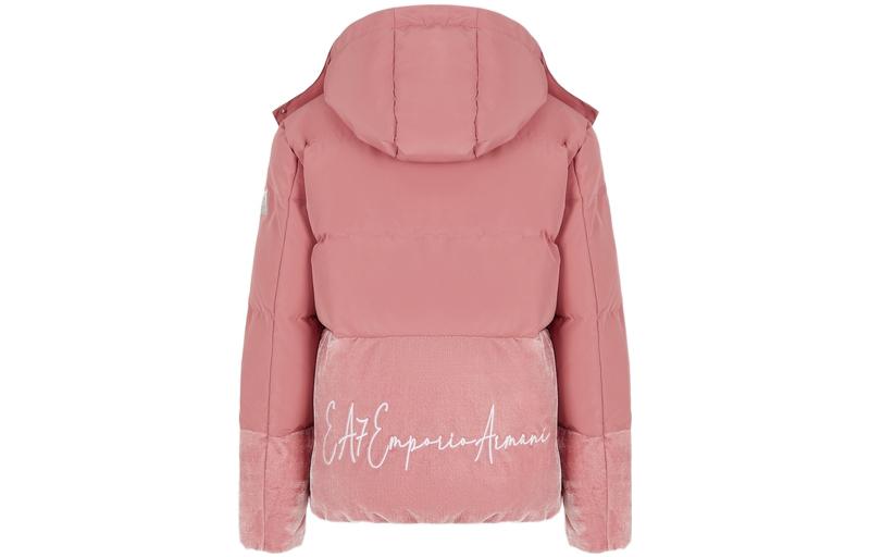 (Women) Emporio Armani EA7 FW22 Patchwork Detachable Hood Pink Jacket Women. 6LTB20-TN8AZ-1438 圖 3