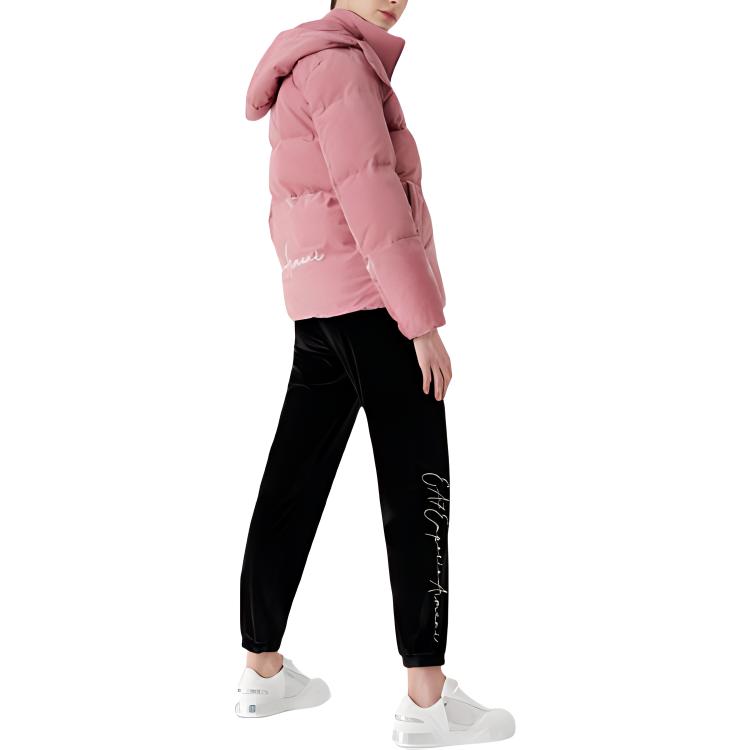 (Women) Emporio Armani EA7 FW22 Patchwork Detachable Hood Pink Jacket Women. 6LTB20-TN8AZ-1438 圖 5