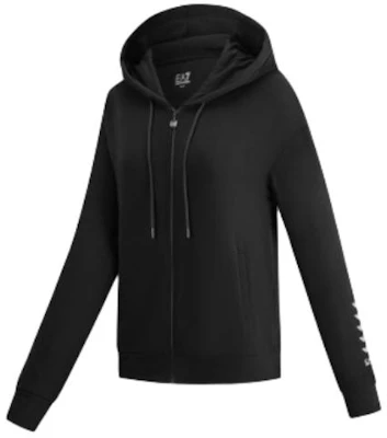 (W) Emporio Armani EA7 FW23 Jaket Hoodie Zip Hitam Solid 6RTM28-TJPLZ-0200 Shop (W) Emporio Armani EA7 FW23 Jaket Hoodie Zip Hitam Solid 6RTM28-TJPLZ-0200
