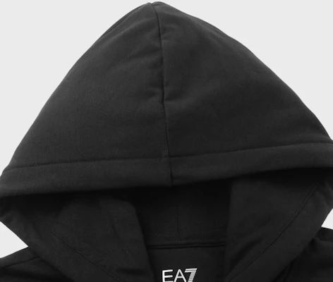 (W) Emporio Armani EA7 FW23 Jaket Hoodie Zip Hitam Solid 6RTM28-TJPLZ-0200 Sizing (W) Emporio Armani EA7 FW23 Jaket Hoodie Zip Hitam Solid 6RTM28-TJPLZ-0200