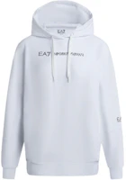 (Women) Emporio Armani EA7 FW23 Logo Print Hoodie White 6RTM07-TJCQZ-0102 (Women) Emporio Armani EA7 FW23 Logo Print Hoodie White 6RTM07-TJCQZ-0102
