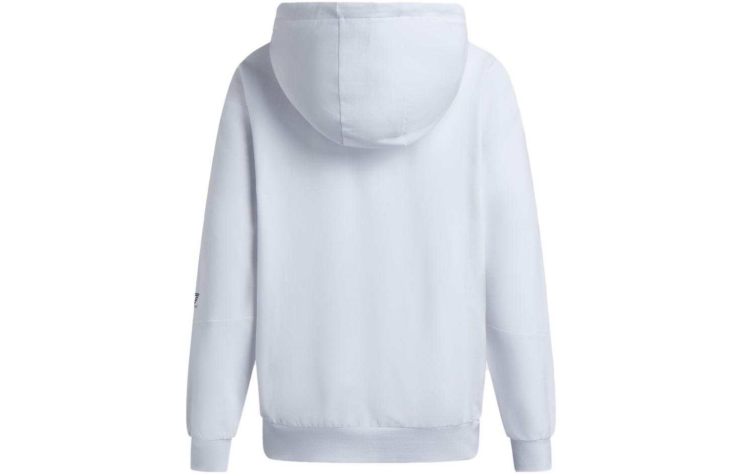 Lookbook (W) Sudadera con Capucha Blanca Emporio Armani EA7 FW23 Logo Print. 6RTM07-TJCQZ-0102