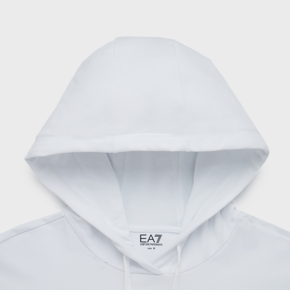 Purchase (W) Sudadera con Capucha Blanca Emporio Armani EA7 FW23 Logo Print. 6RTM07-TJCQZ-0102