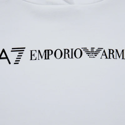 (W) Sudadera con Capucha Blanca Emporio Armani EA7 FW23 Logo Print. 6RTM07-TJCQZ-0102 Sizing (W) Sudadera con Capucha Blanca Emporio Armani EA7 FW23 Logo Print. 6RTM07-TJCQZ-0102