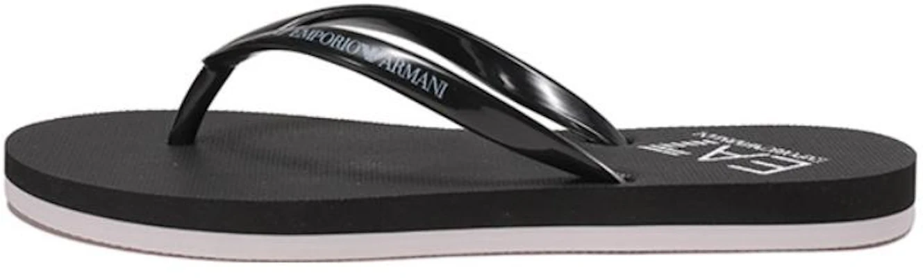 (Women) EMPORIO ARMANI EA7 PVC Flip Flops Black. XFQ012XK085A120 Buy (Women) EMPORIO ARMANI EA7 PVC Flip Flops Black. XFQ012XK085A120
