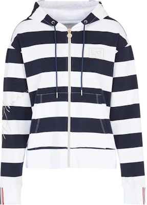 (W) Emporio Armani EA7 白色休閒連帽外套 長袖上衣 3RTM38-TJKXZ-2115 Buy (W) Emporio Armani EA7 白色休閒連帽外套 長袖上衣 3RTM38-TJKXZ-2115