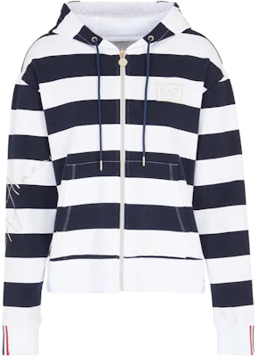 (W) Emporio Armani EA7 白色休閒連帽外套 長袖上衣 3RTM38-TJKXZ-2115 Order (W) Emporio Armani EA7 白色休閒連帽外套 長袖上衣 3RTM38-TJKXZ-2115