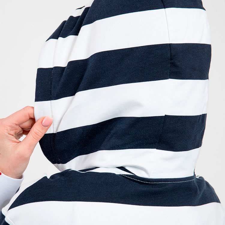 Cheap (W) Emporio Armani EA7 白色休閒連帽外套 長袖上衣 3RTM38-TJKXZ-2115