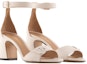 Order (W) Emporio Armani EA Kulit 'Milk White Buckle Block Heel' X3P817XF271100395