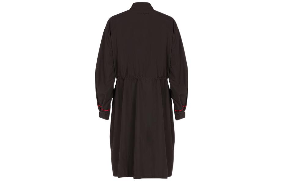 Lookbook (W) エンポリオアルマーニ EA SS22 旧正月 タイガープリント 調節可能 ブラックコート レディース 3L2L69-2NHAZ-0999