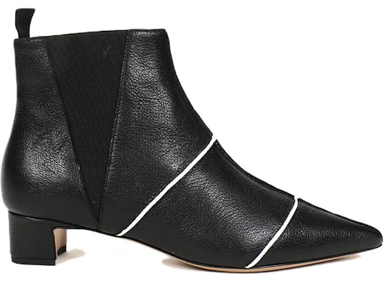 (W) Bota Tobillera de Tela y Cuero Emporio Armani 'Negro y Blanco' X3M311XM593K001 Order (W) Bota Tobillera de Tela y Cuero Emporio Armani 'Negro y Blanco' X3M311XM593K001
