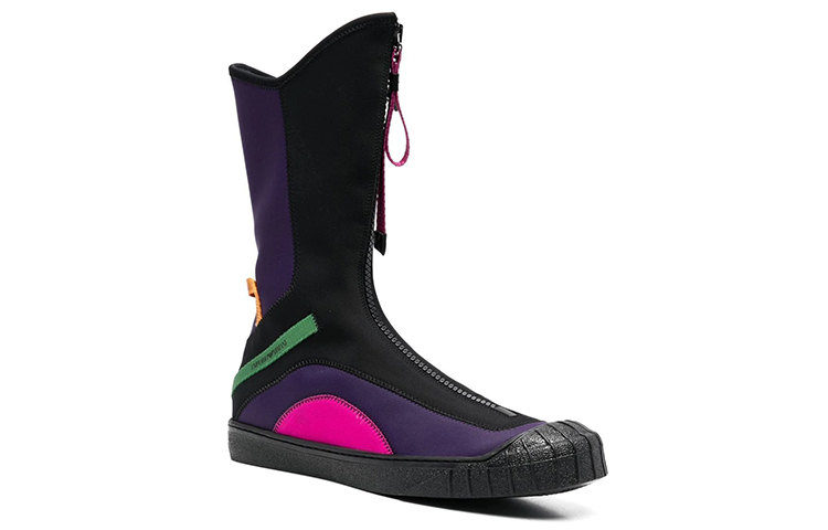 (W) Emporio Armani Fantasia Zip Boot 'Black Purple' 圖 2