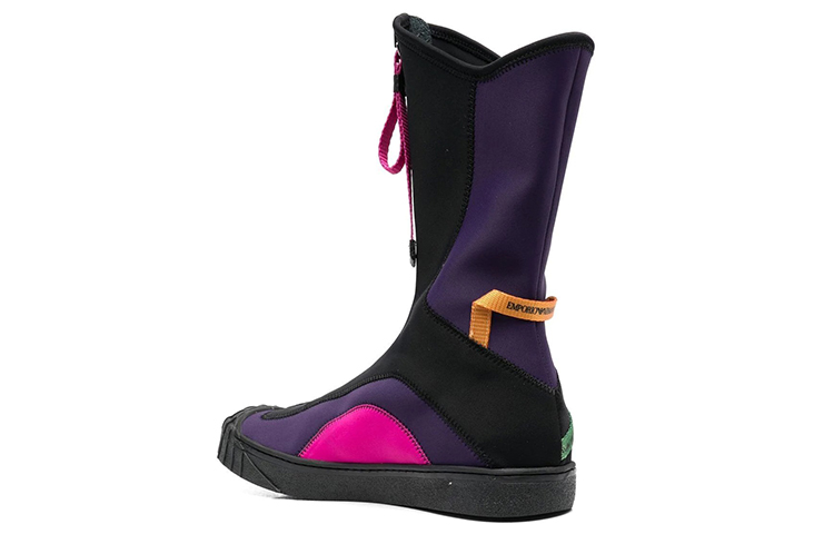 (W) Emporio Armani Fantasia Zip Boot 'Black Purple' 圖 3
