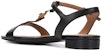 (W) Emporio Armani Sandal Rata 'Simple Fashion Hitam' X3P640XF43800002