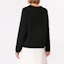 Shop (Women) EMPORIO ARMANI FW21 Black Patterned Knit Pullover Sweater. 6G2MTQ-2M03Z-0999