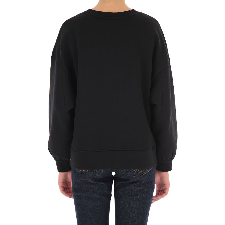 (Women) Emporio Armani FW21 Black Printed Crewneck Pullover Sweatshirt 6K2M7J-2JRGZ-0999 圖 4