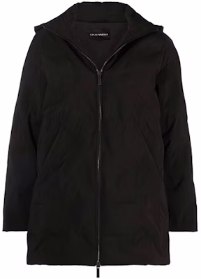 (W) 엠포리오 아르마니 FW21 블랙 지퍼 후드 코튼 자켓. 6K2B94-1NZQZ-0999 Buy (W) 엠포리오 아르마니 FW21 블랙 지퍼 후드 코튼 자켓. 6K2B94-1NZQZ-0999