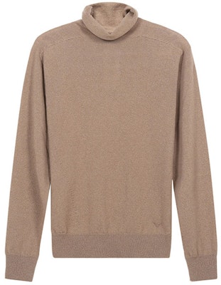 (W) Emporio Armani FW21 羊絨高領毛衣 棕色米色款式 8N2MW2-2MA1Z-0137 Buy (W) Emporio Armani FW21 羊絨高領毛衣 棕色米色款式 8N2MW2-2MA1Z-0137