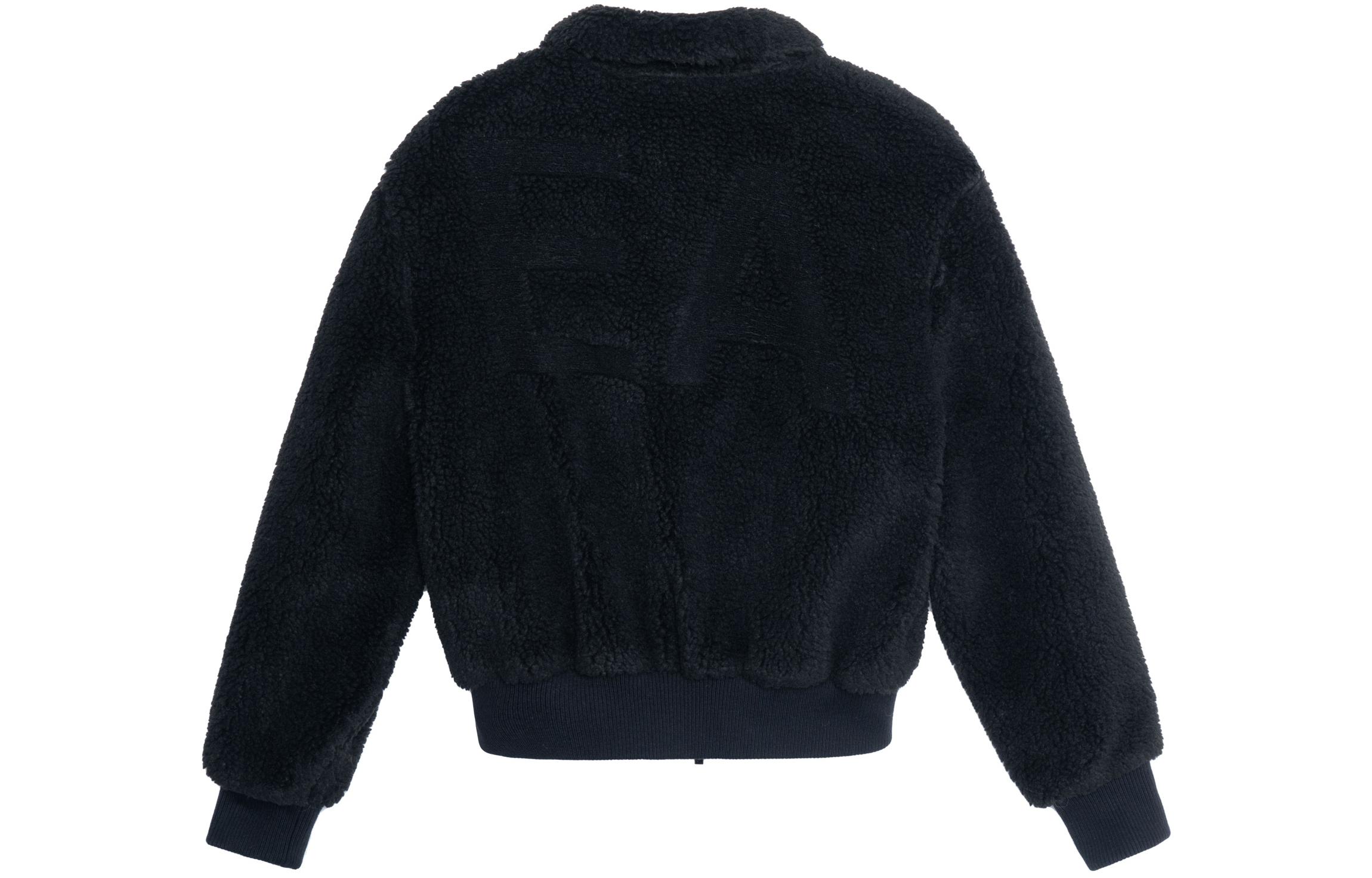 Lookbook (W) エンポリオアルマーニ FW21 フェイクファー アビエータージャケット ブラック 6K2B95-2N9LZ-0999