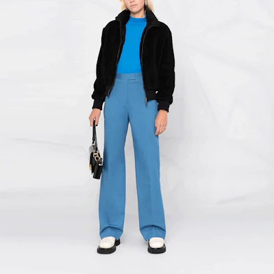 (W) エンポリオアルマーニ FW21 フェイクファー アビエータージャケット ブラック 6K2B95-2N9LZ-0999 Shop (W) エンポリオアルマーニ FW21 フェイクファー アビエータージャケット ブラック 6K2B95-2N9LZ-0999