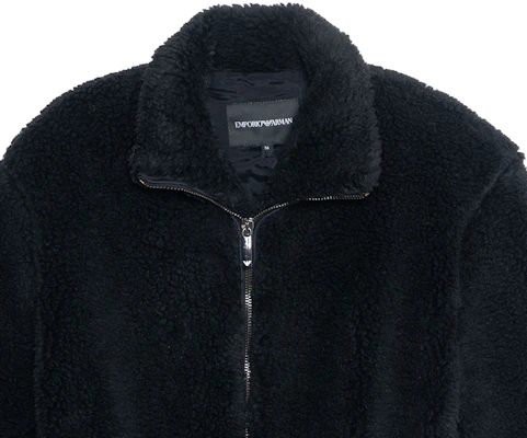 (W) エンポリオアルマーニ FW21 フェイクファー アビエータージャケット ブラック 6K2B95-2N9LZ-0999 Cheap (W) エンポリオアルマーニ FW21 フェイクファー アビエータージャケット ブラック 6K2B95-2N9LZ-0999