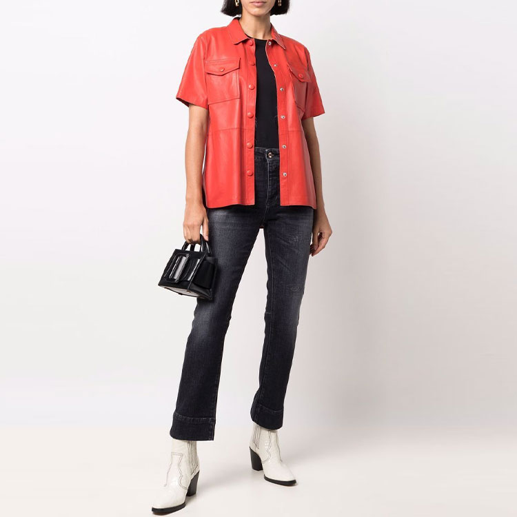 (Women) Emporio Armani FW21 Mid-Rise Straight Jeans Smoke Black 6K2J45-2DJ0Z-0005 圖 3