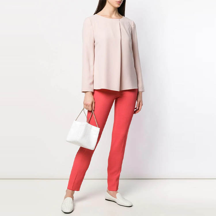 Lookbook (W) Emporio Armani FW21 红色修身紧身裤 2NP08T-2M011-240