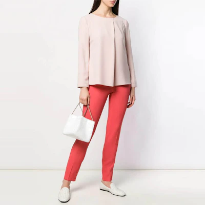 (W) Emporio Armani FW21 红色修身紧身裤 2NP08T-2M011-240 Lookbook (W) Emporio Armani FW21 红色修身紧身裤 2NP08T-2M011-240