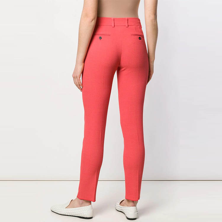 Shop (W) Emporio Armani FW21 红色修身紧身裤 2NP08T-2M011-240